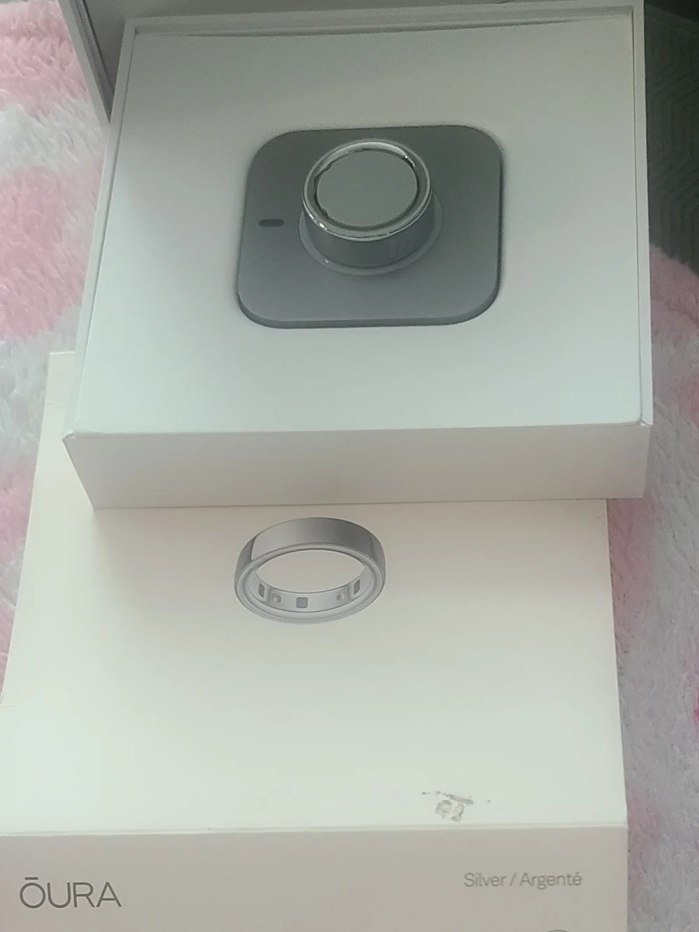 Oura Silver Ring 4 Boxed Smart Ring - Silver